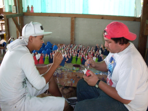 Juan Zeledon with Angelo Marcel