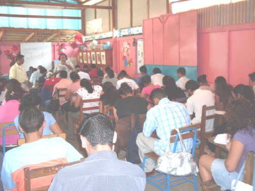 Exam in the pre-school building