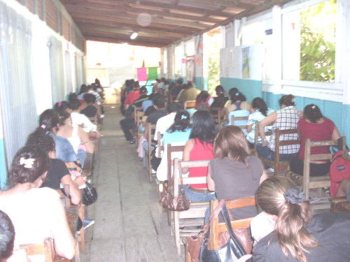 exam in main building