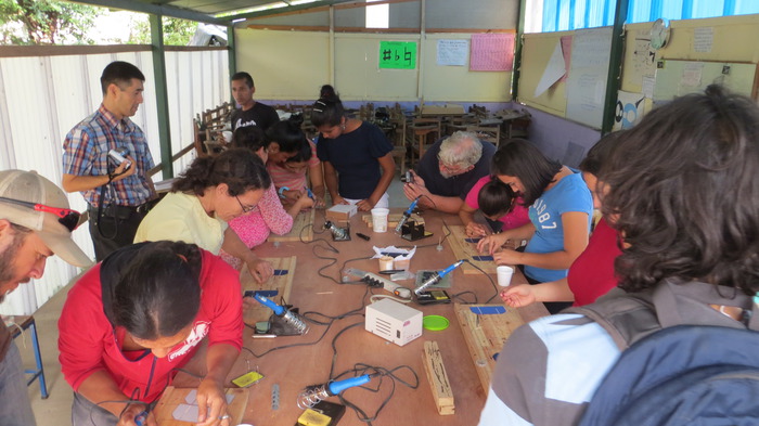 solar panel workshop