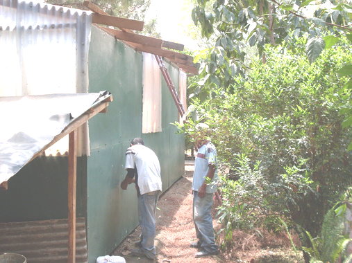 dismantling the old clinic