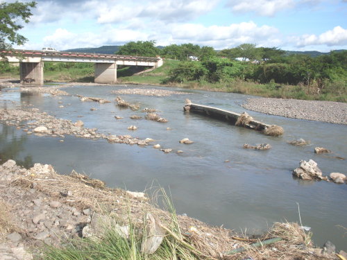 river looking east